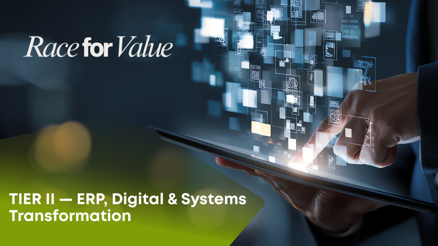Tier II digital systems portfolio page